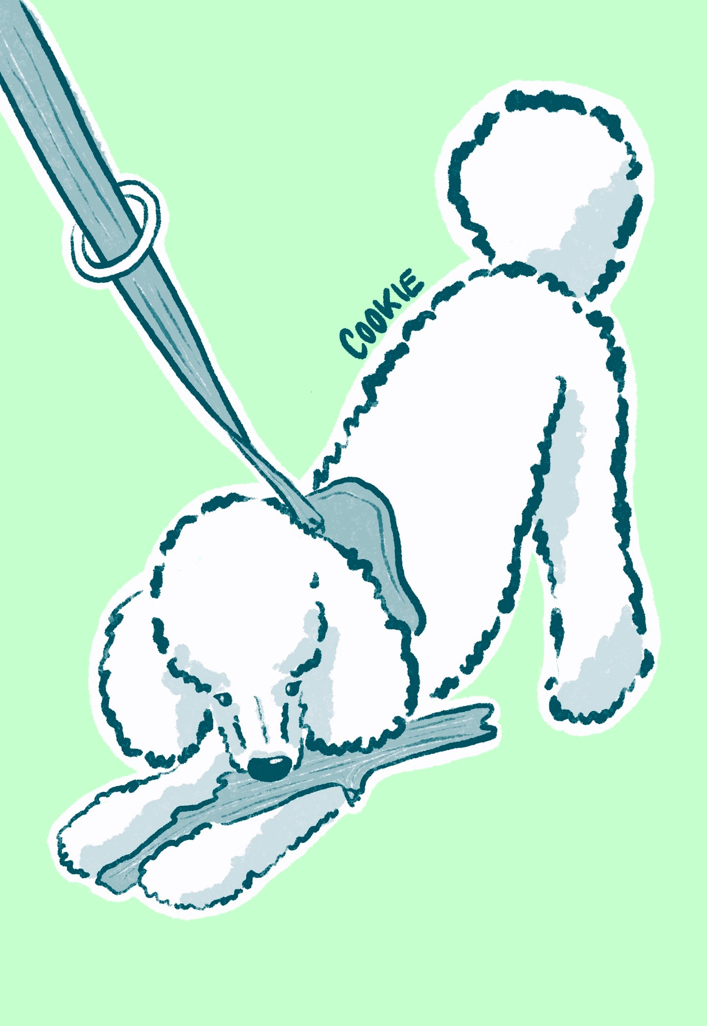 Doodle Portrait: Cookie