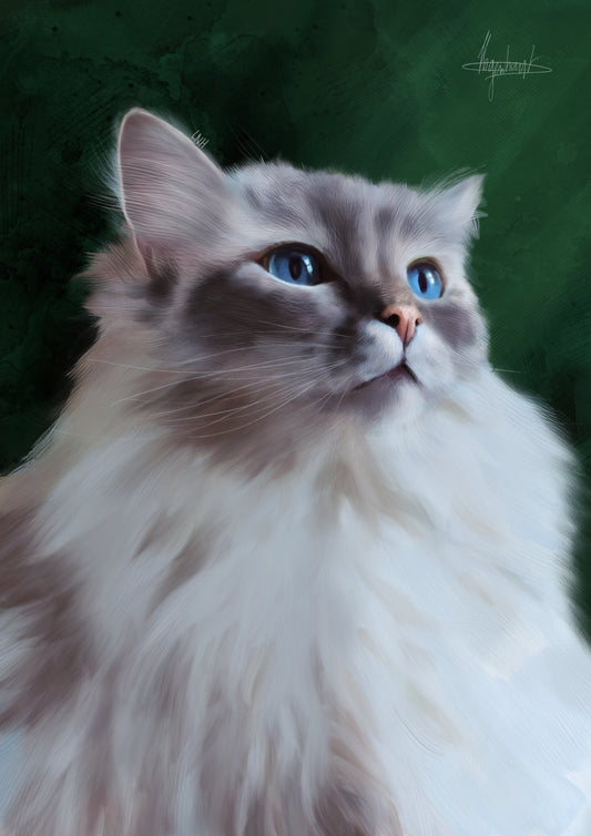 Detailed Portrait: Luna