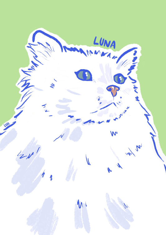 Doodle Portrait: Luna